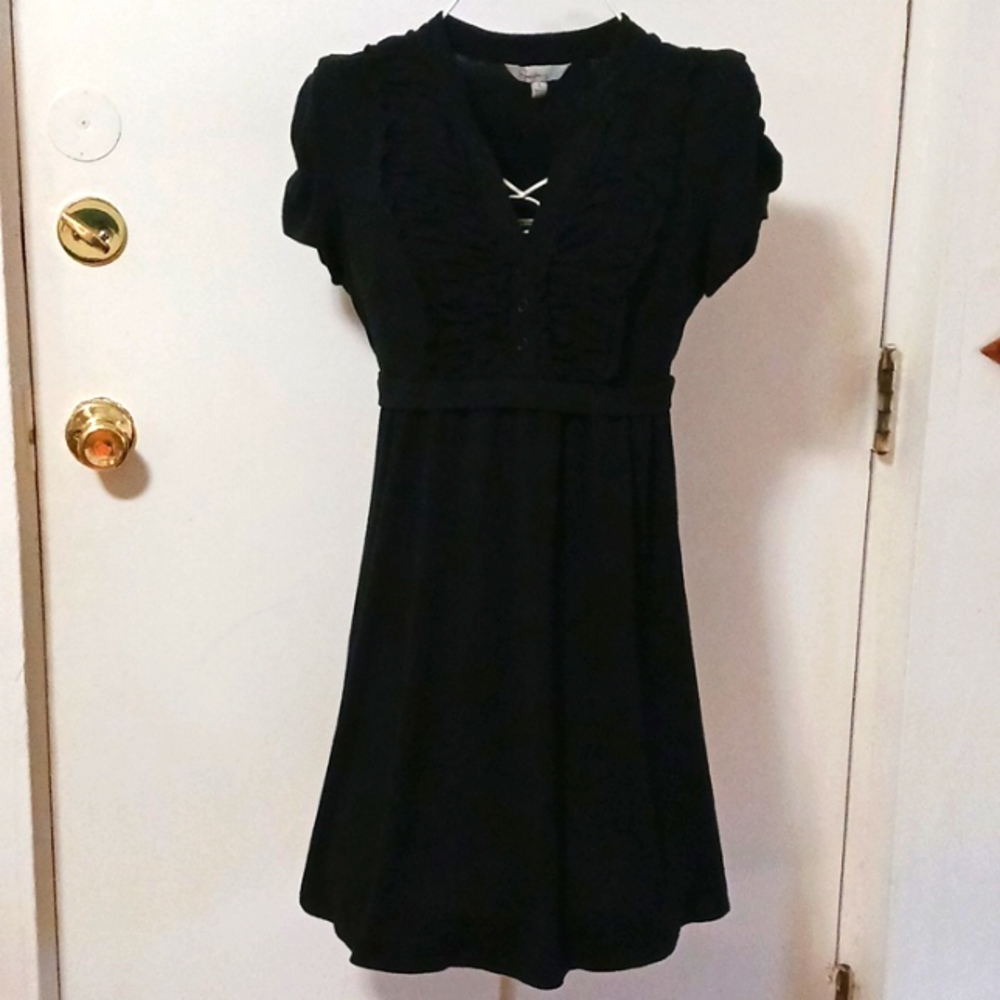 🌸Women's Black Shortsleeve Dress